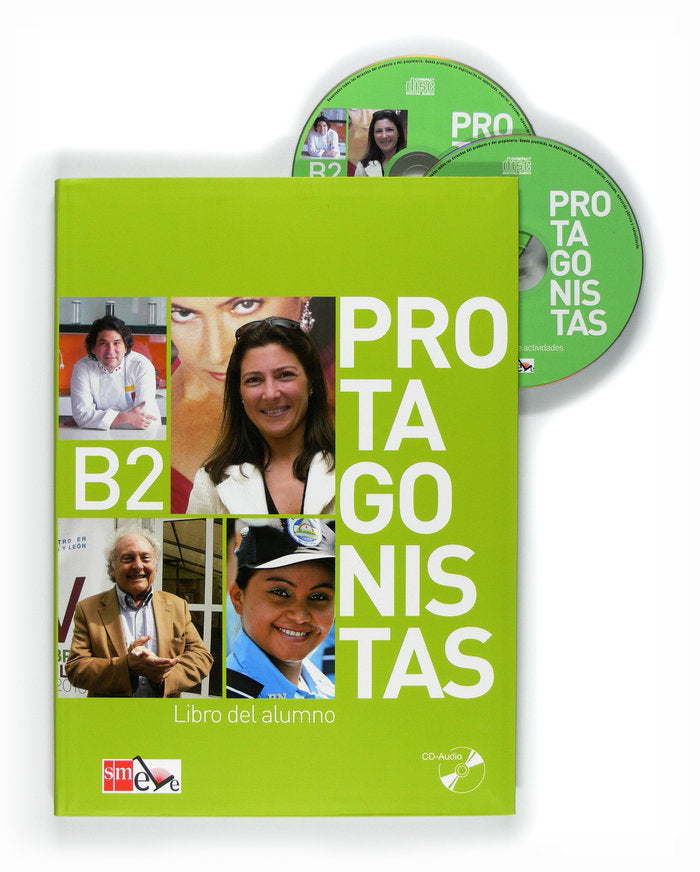Protagonistas B2. Libro del alumno + CD [Internacional], de Buendía Cambronero, María | portada del libro