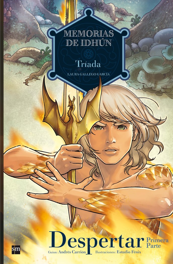 Memorias de Idhún: Tríada. Despertar [1ª Parte]. Cómic, de Gallego, Laura | portada del libro