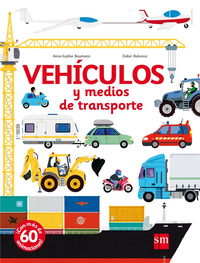 Vehículos y medios de transporte, de Baumann, Anne-Sophie | portada del libro