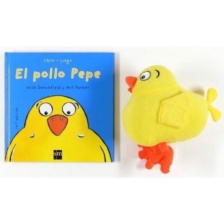 El Pollo Pepe + muñeco, de Denchfield, Nick | portada del libro