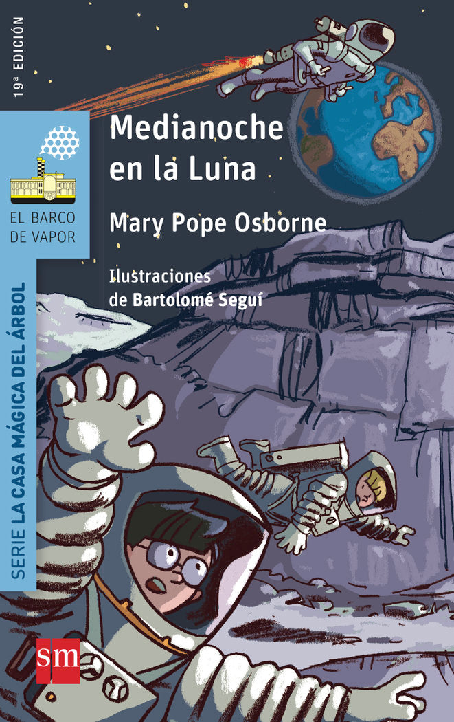 Medianoche en la luna, de Osborne, Mary Pope | portada del libro