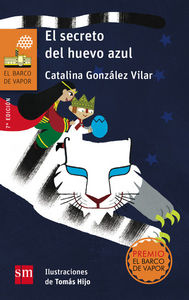 El secreto del huevo azul, de González Vilar, Catalina | portada del libro