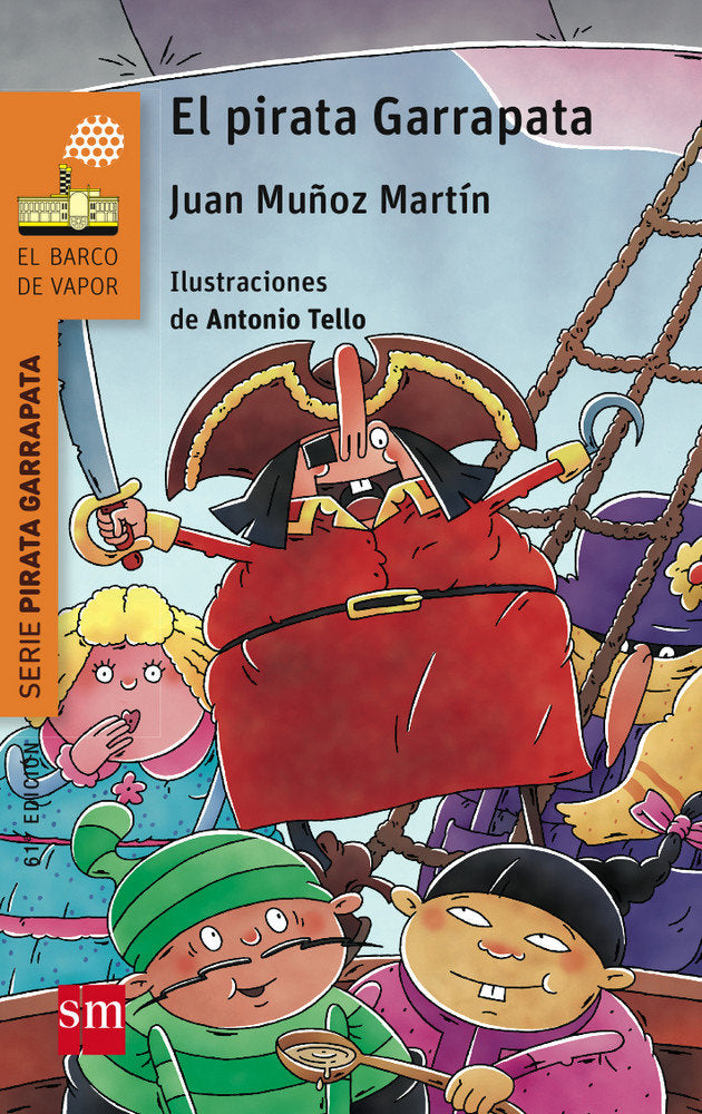 El pirata Garrapata, de Muñoz Martín, Juan | portada del libro