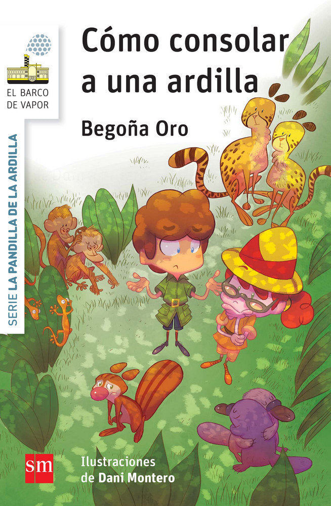 Cómo consolar a una ardilla, de Oro Pradera, Begon~a | portada del libro