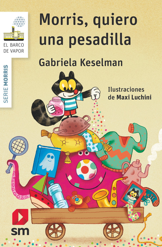 BVBMO MORRIS QUIERO UNA PESADILLA, de KESELMAN, GABRIELA | portada del libro