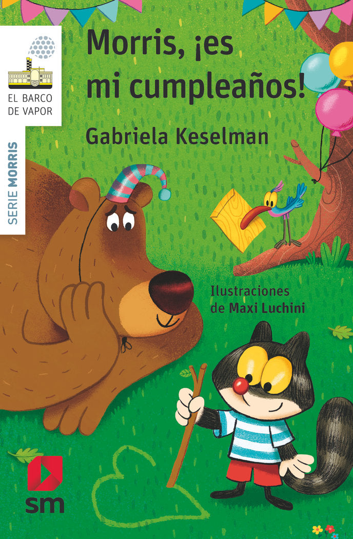 BVBMO MORRIS ES MI CUMPLEAÑOS, de KESELMAN, GABRIELA | portada del libro