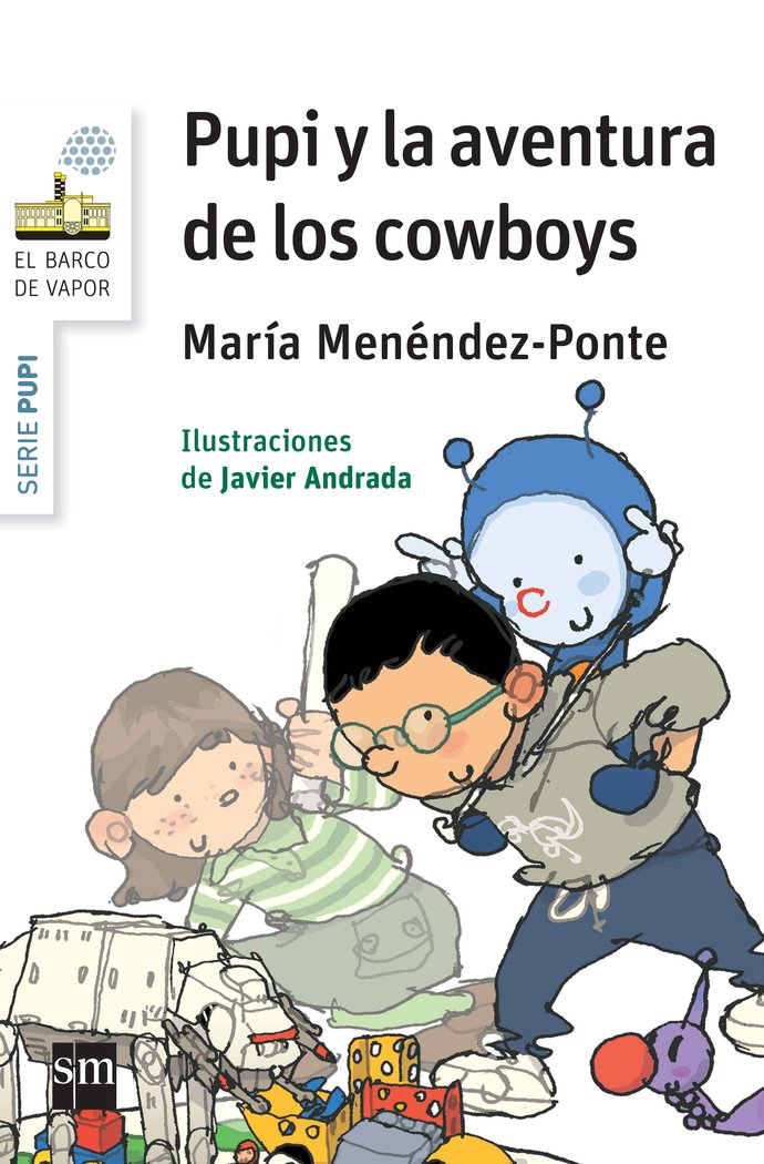 Pupi y la aventura de los Cowboys, de Menéndez-Ponte, María | portada del libro