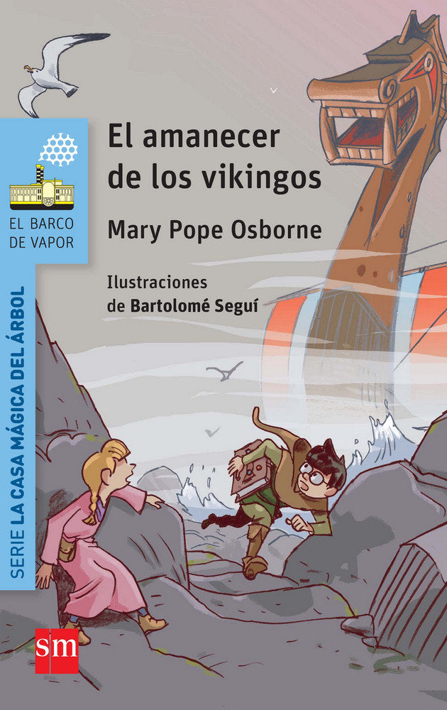 El amanecer de los vikingos, de Osborne, Mary Pope | portada del libro