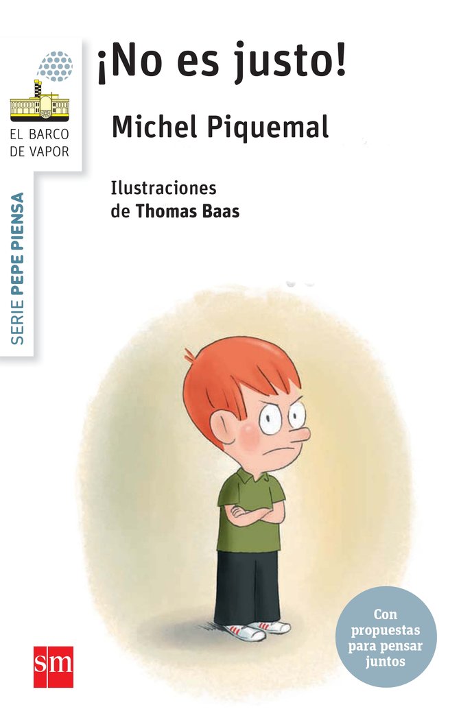 Pepe piensa... ¡no es justo!, de Piquemal, Michel | portada del libro