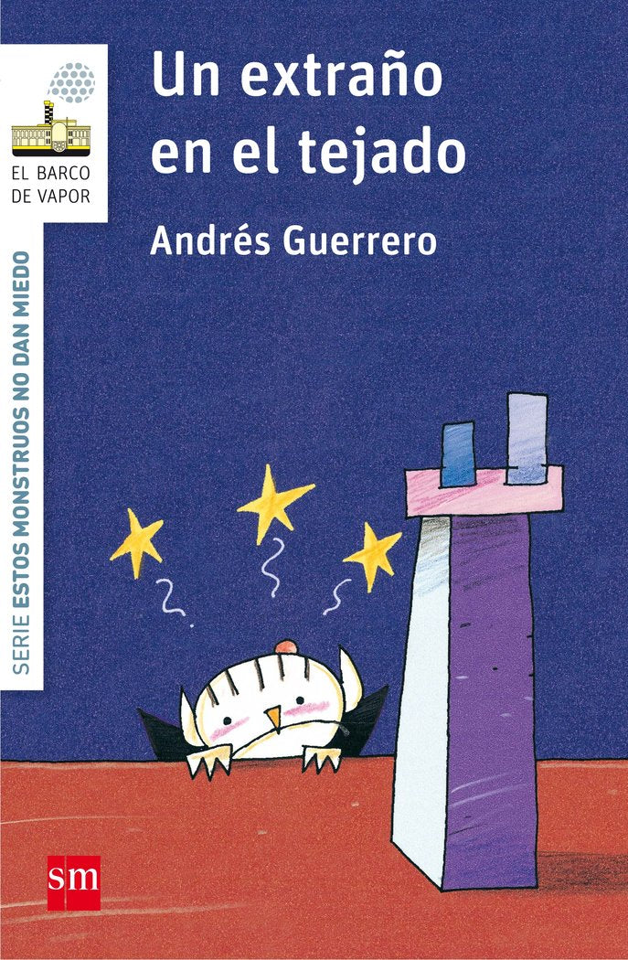 Un extraño en el tejado, de Guerrero, Andrés | portada del libro