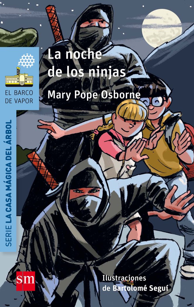 La noche de los ninjas, de Osborne, Mary Pope | portada del libro