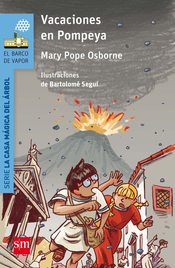 Vacaciones en Pompeya, de Osborne, Mary Pope | portada del libro