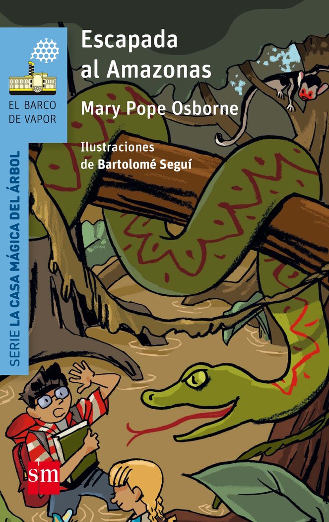 Escapada al Amazonas, de Osborne, Mary Pope | portada del libro