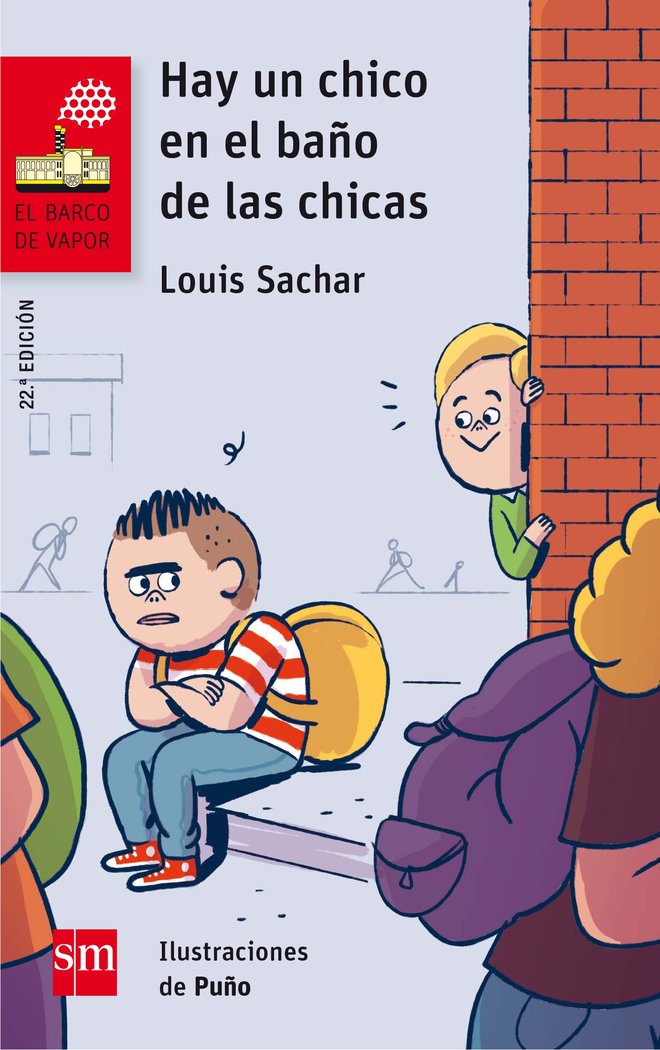 Hay un chico en el baño de las chicas, de Sachar, Louis | portada del libro