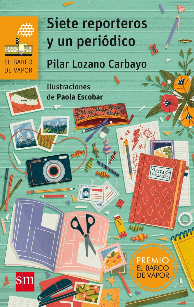Siete reporteros y un periódico, de Lozano Carbayo, Pilar | portada del libro