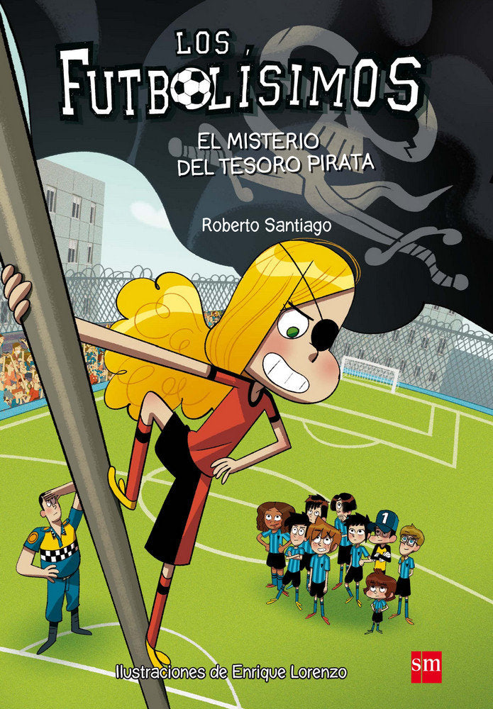 Los Futbolísimos 10: El misterio del tesoro pirata, de Santiago, Roberto | portada del libro
