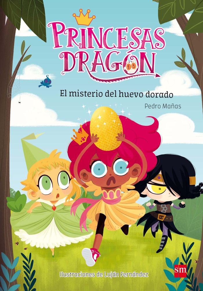 Princesas Dragón: El misterio del huevo dorado, de Mañas Romero, Pedro | portada del libro