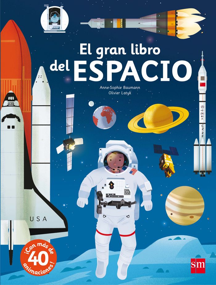 El gran libro del ESPACIO, de Baumann, Anne-Sophie | portada del libro