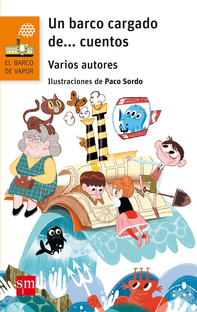 Un barco cargado de... cuentos, de Varios Autores, | portada del libro