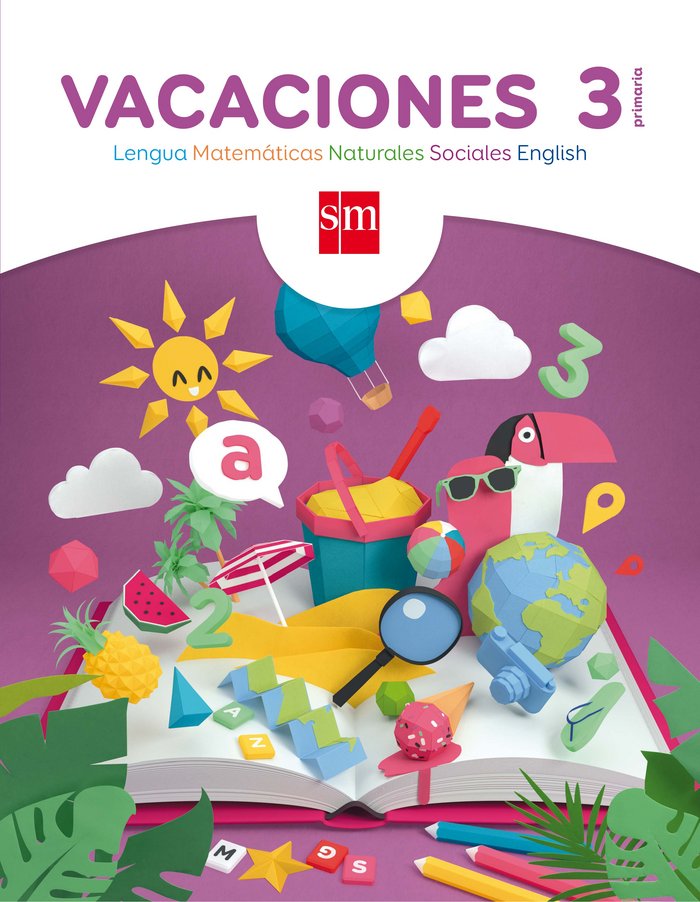 Vacaciones. 3 Primaria, de Modrego Tejada, Rosa | portada del libro