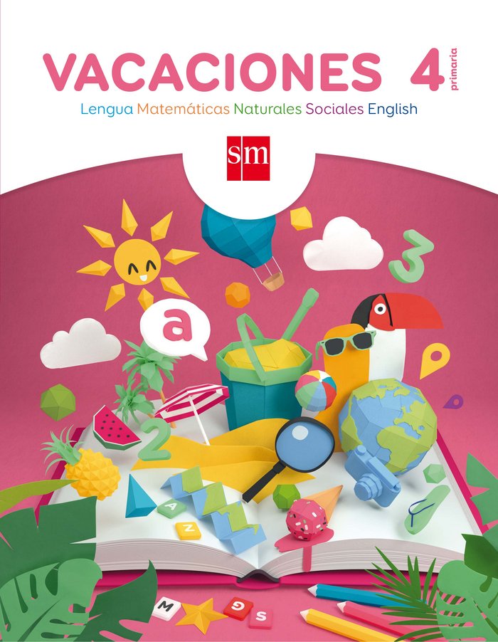 Vacaciones. 4 Primaria, de Oro Pradera, Begon~a | portada del libro