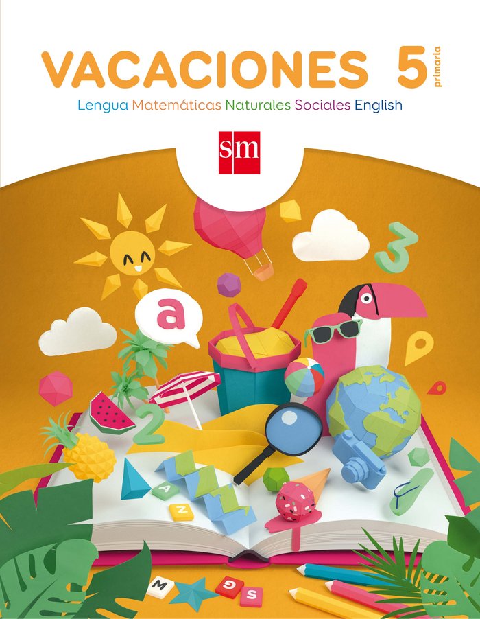 Vacaciones. 5 Primaria, de Arosa Santos, Catalina | portada del libro