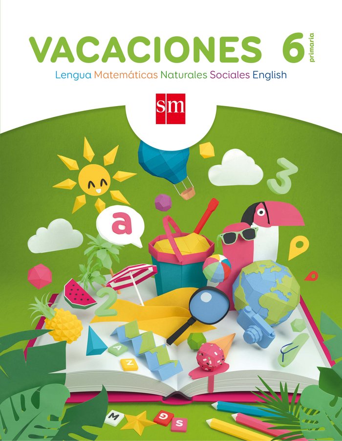 Vacaciones. 6 Primaria, de Arosa Santos, Catalina | portada del libro