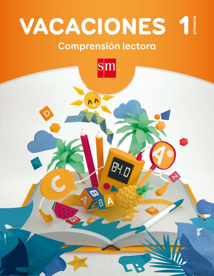 Vacaciones: comprensión lectora. 1 Educación Primaria, de González Parra, Mª Rosario | portada del libro