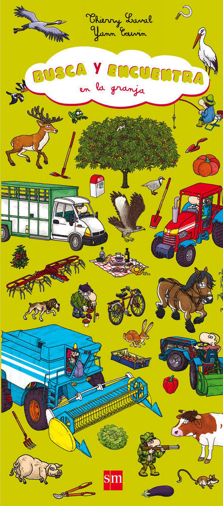 Busca y encuentra en la granja, de Couvin, Yann | portada del libro