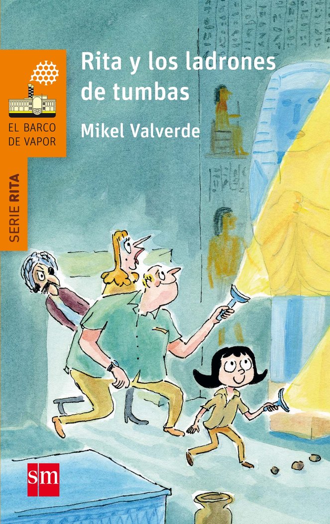 Rita y los ladrones de tumbas, de Valverde Tejedor, Mikel | portada del libro