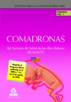 Comadronas del ib-salut. Temario. Volumen ii, de Varios autores | portada del libro