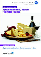 APROVISIONAMIENTO, BEBIDAS Y COMIDAS RAPIDAS, de Varios autores | portada del libro