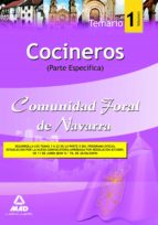 Cocineros de la comunidad foral de navarra. Temario parte específica. Volumen i, de Varios autores | portada del libro