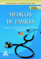 Médicos de familia (eap) del servicio de salud de las illes balears (ib-salut). Temario vol. Iii, de Varios autores | portada