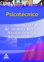 Psicotécnico de la comunidad foral de navarra y servicio navarro de salud (osasunbidea), de Varios autores | portada del libr