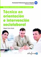 Técnico en orientación e intervención sociolaboral, de Varios autores | portada del libro