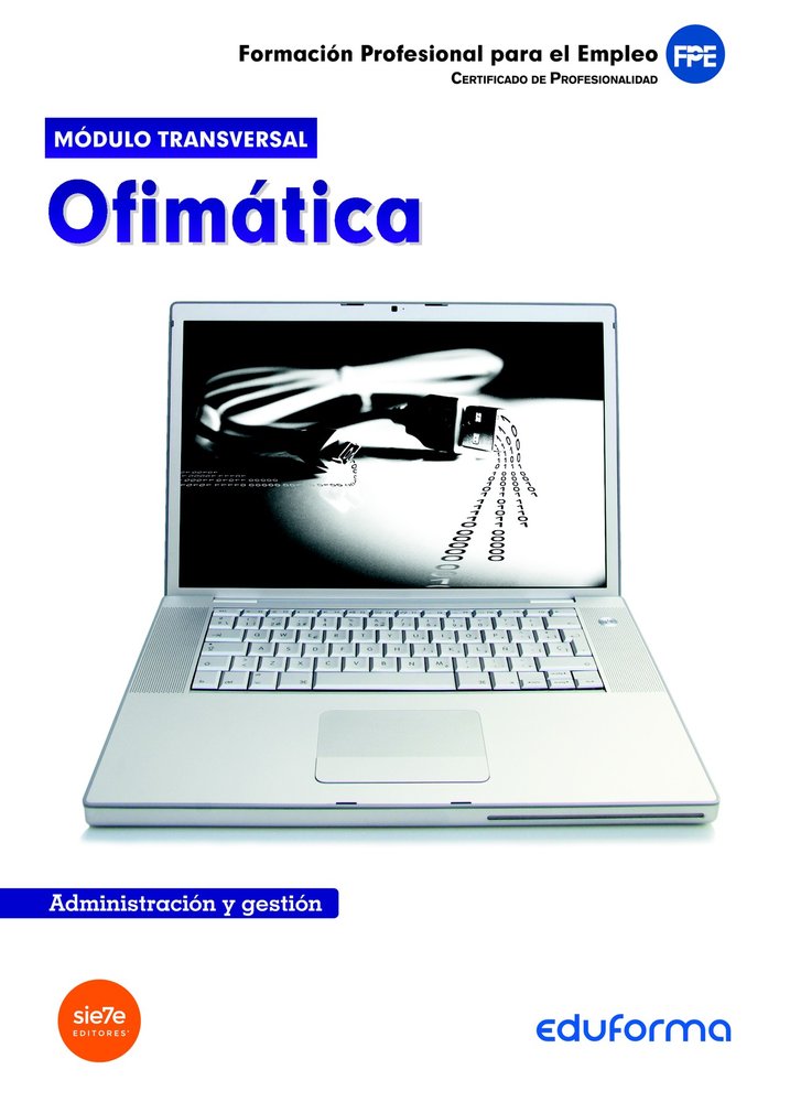 MODULO TRANSVERSAL OFIMATICA CERTIFICADO PROFESIONALIDAD | portada del libro