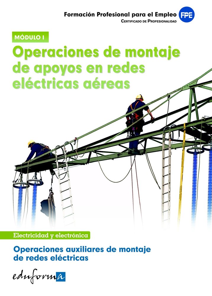 Operaciones auxiliares de montaje de redes eléctricas 1, de RAMIREZ FERNANDEZ | portada del libro
