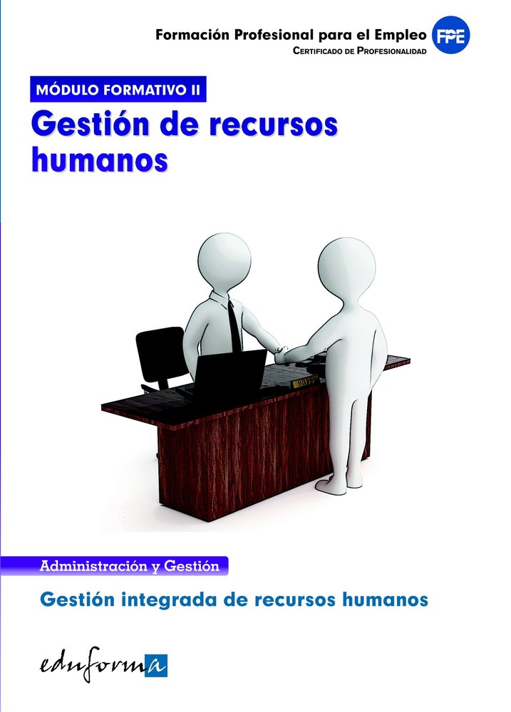 GESTION RECURSOS HUMANOS MODULO F.II. CERTIFICADO ORIFESION | portada del libro