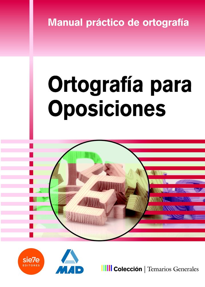 Ortograf¡a para oposiciones | portada del libro