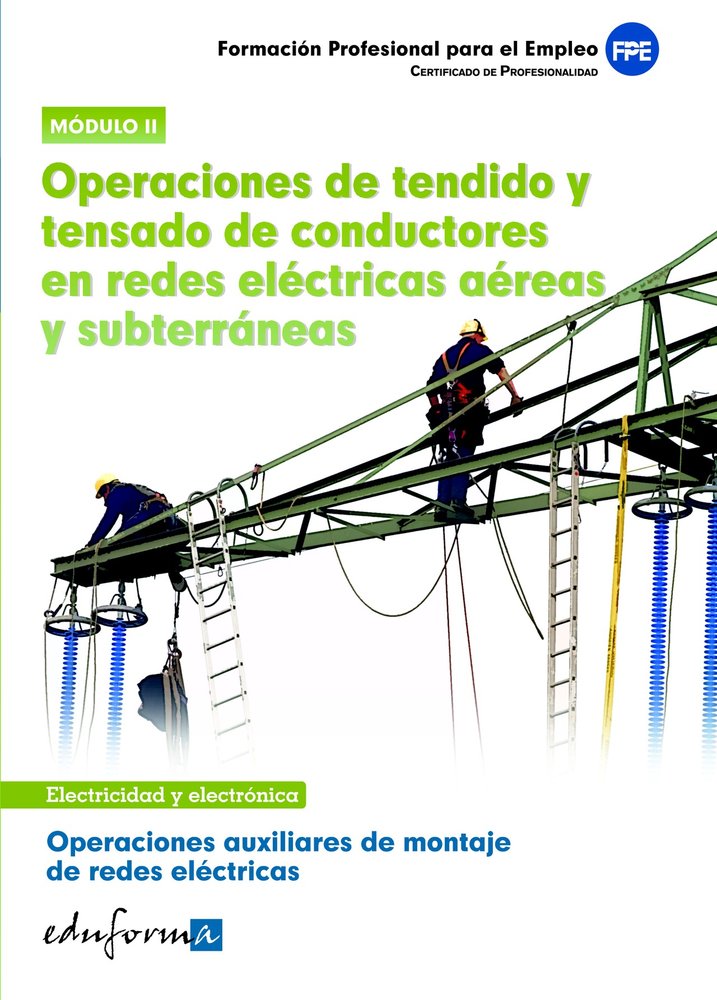 OPERACIONES AUXILIARES MONTAJE DE REDES ELECTRICAS 2 CP, de AA.VV. | portada del libro