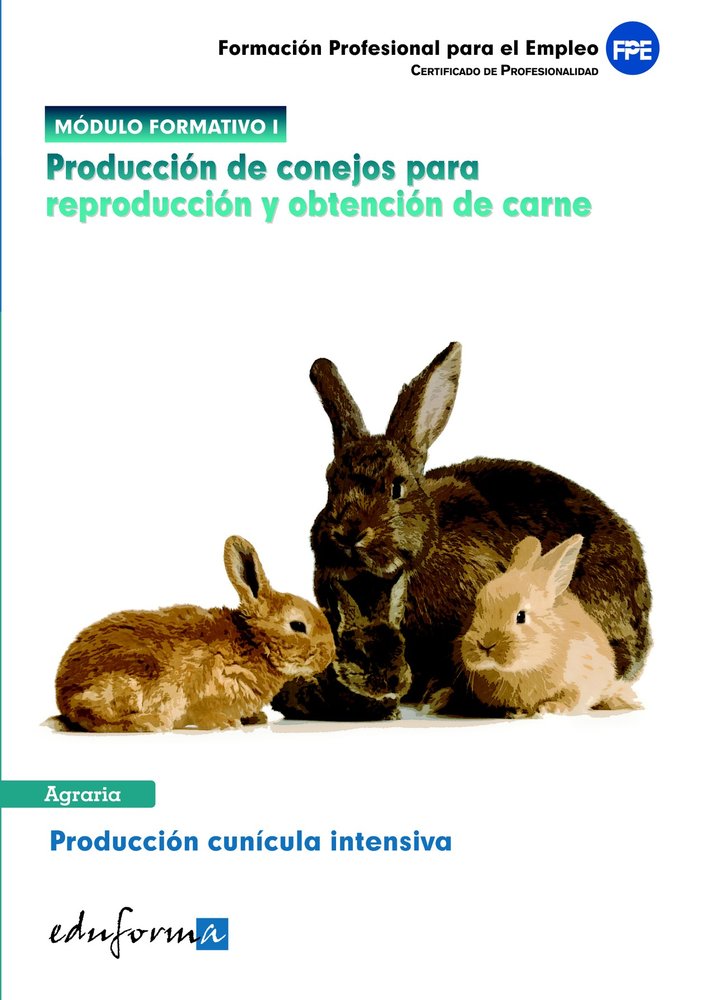 PRODUCCION DE CONEJOS PARA REPRODUCCION Y OBTENCION DE CARNE, de GIL RAMOS | portada del libro