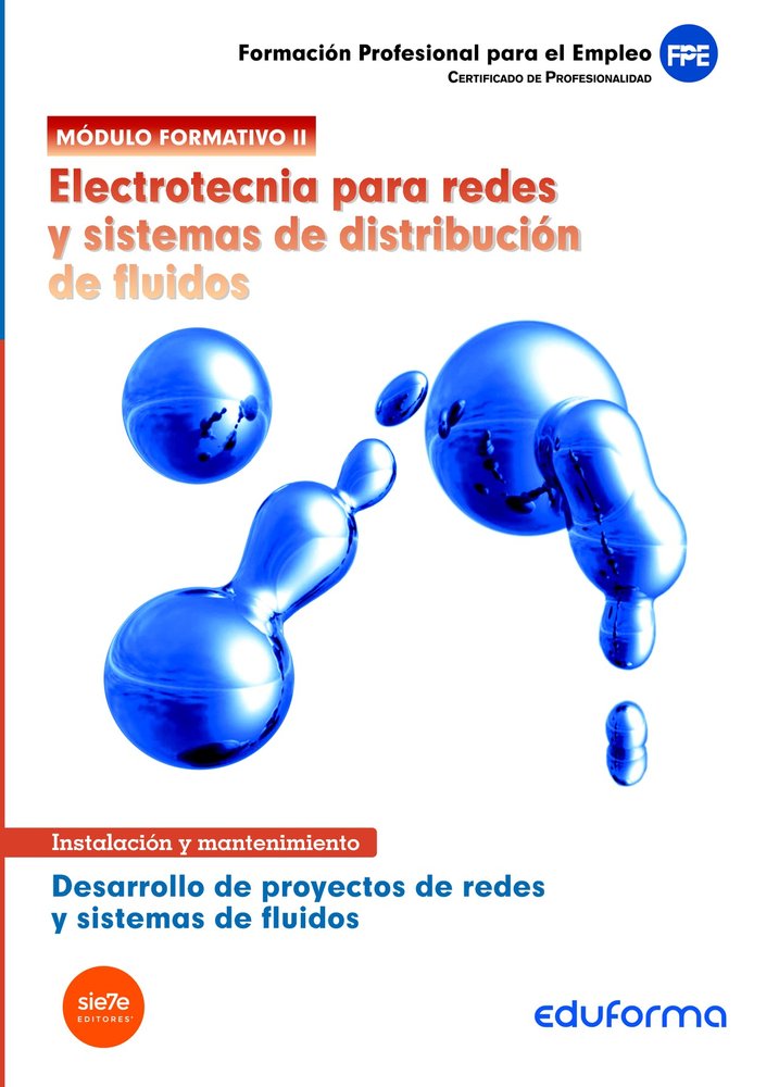 ELECTROTECNIA PARA REDES Y SISTEMAS DE DISTRIBUCION DE FLUID, de NOGUERO CAZALILLA | portada del libro