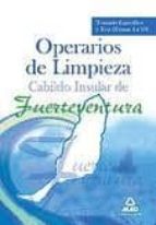 OPERARIOS DE LIMPIEZA DEL CABILDO INSULAR DE FUERTEVENTURA. TEMARIO ESPECIFICO Y, de Varios autores | portada del libro