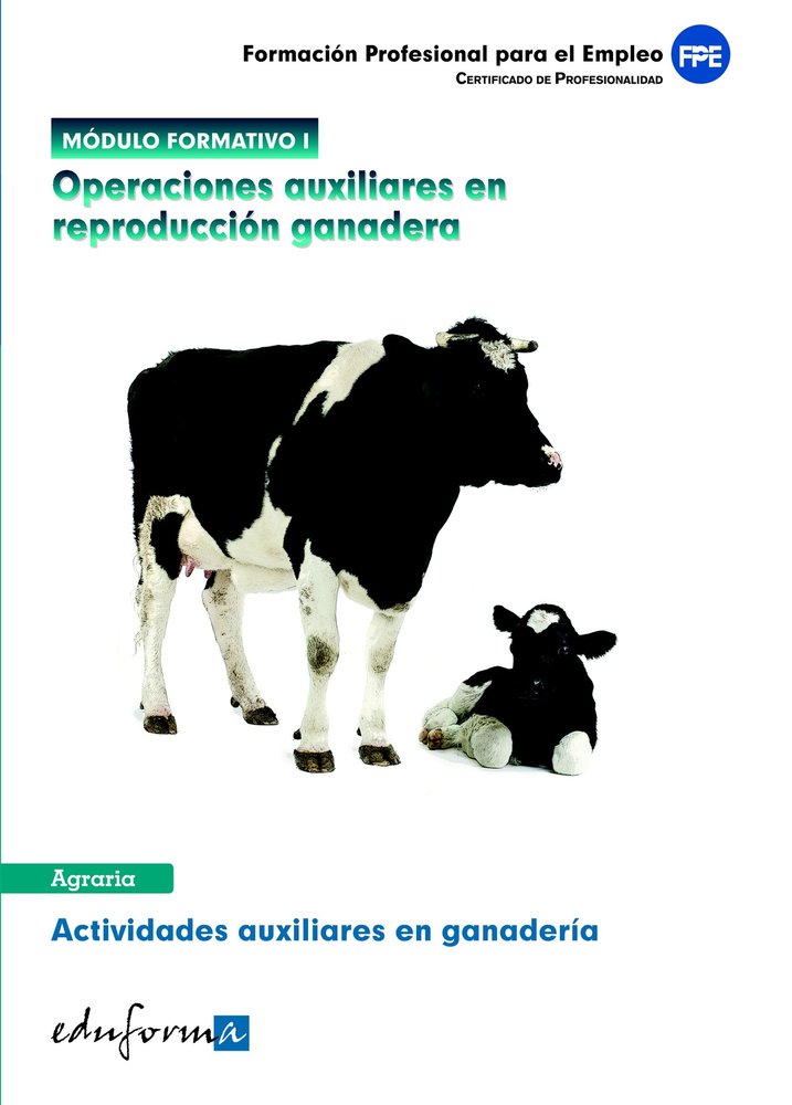 OPERACIONES AUXILIARES EN REPRODUCCION GANADERA, de GIL RAMOS | portada del libro