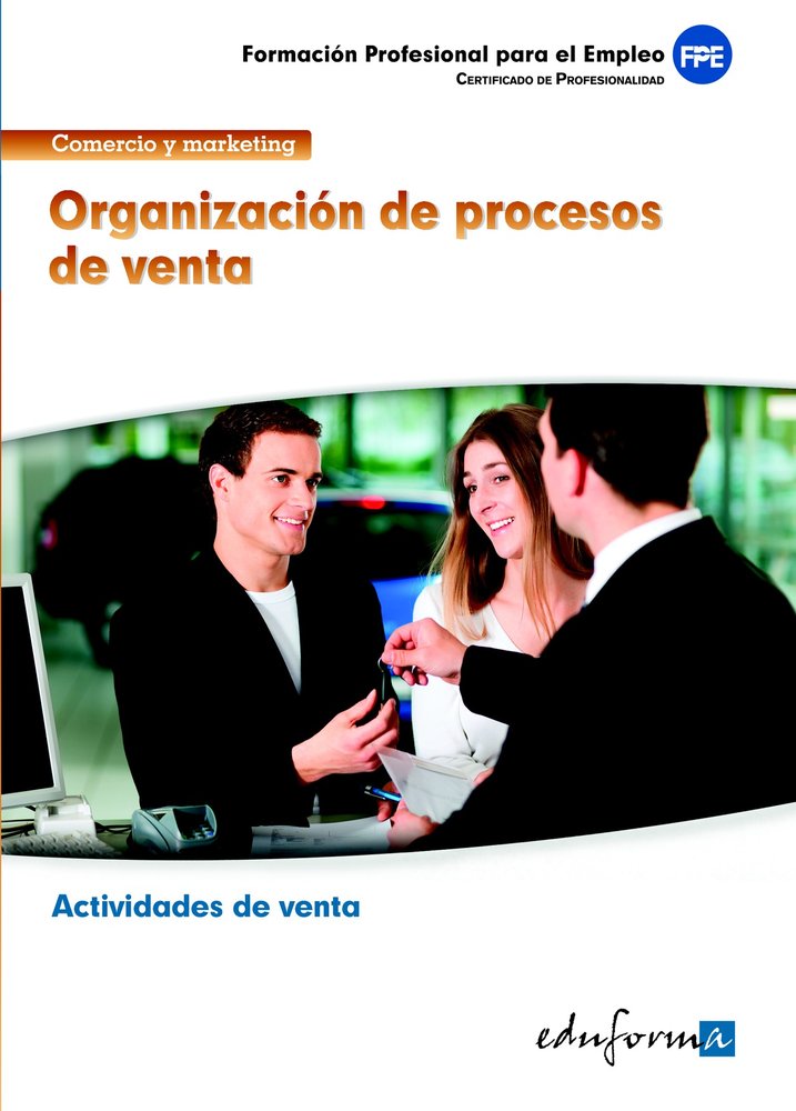 ORGANIZACION DE PROCESOS DE VENTA CP, de AA.VV. | portada del libro