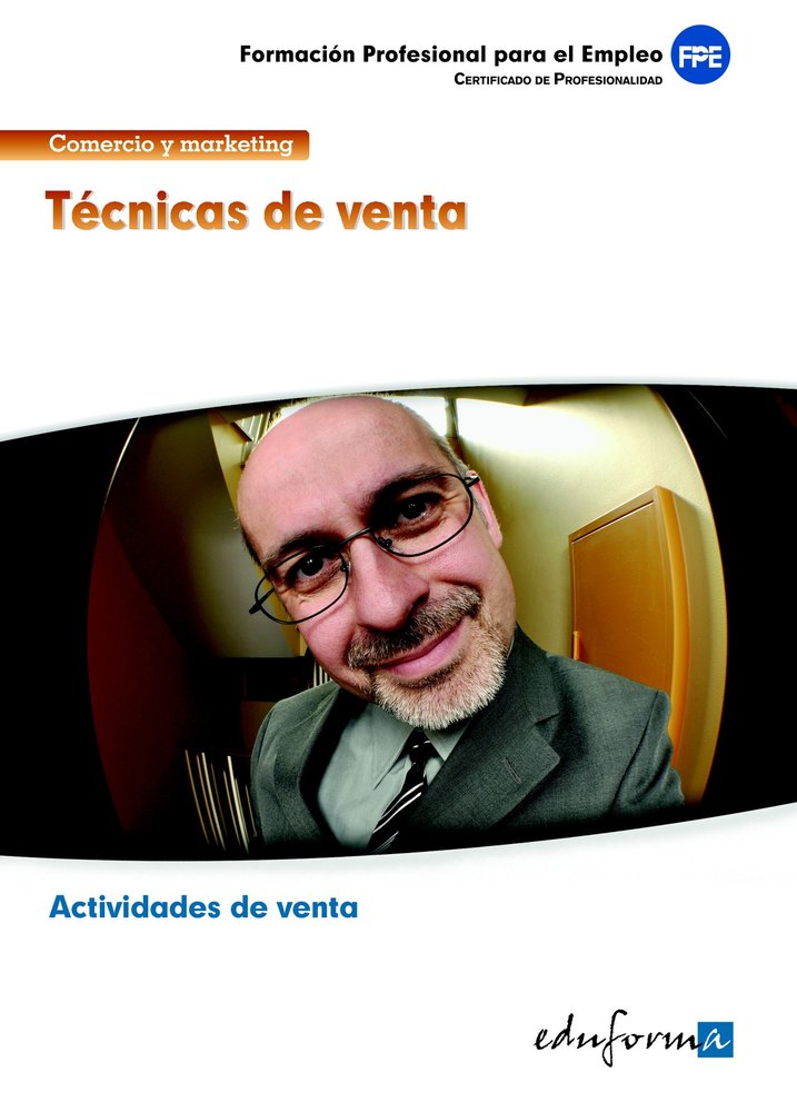 TECNICAS DE VENTA, de CRUZADO REVILLA | portada del libro