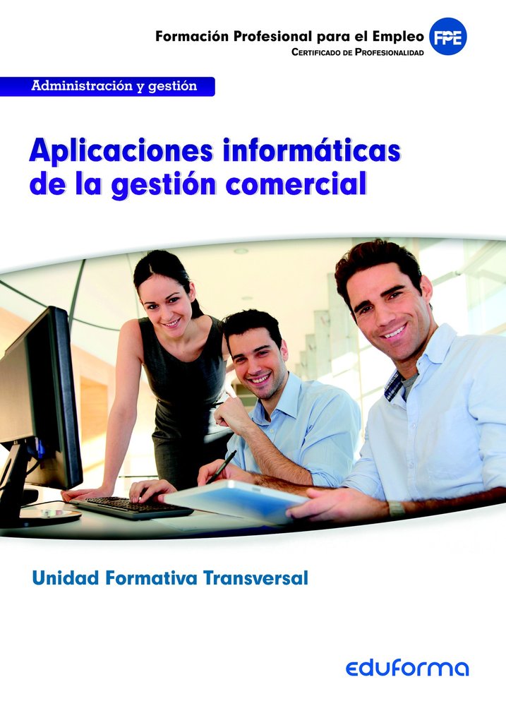 APLICACIONES INFORMATICAS DE LA GESTION COMERCIAL, de SAEZ GAZO | portada del libro