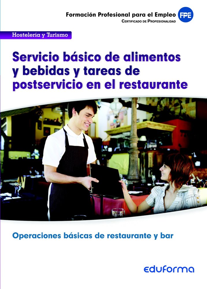 UFO059 SERVICIO BASICO DE ALIMENTOS Y BEBIDAS Y TAREAS DE PO, de CHARQUERO GOMEZ | portada del libro