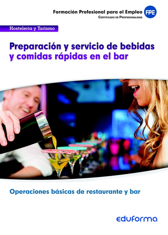 UFO0061: PREPARACION Y SERVICIO DE BEBIDAS Y COMIDAS RAPIDAS, de CHARQUERO GOMEZ | portada del libro